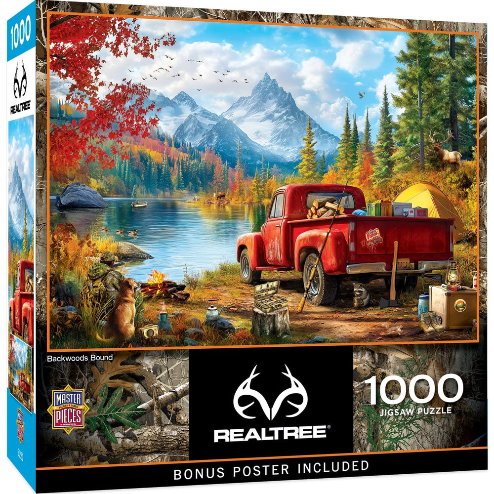 Realtree - Backwoods Bound 1000 Piece Jigsaw Puzzle (ONLINE ORDER ONLY)