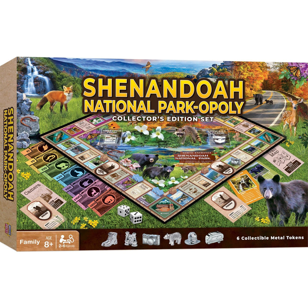 Shenandoah National Park Opoly Board Game