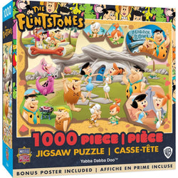 The Flintstones - Yabba Dabba Doo 1000 Piece Jigsaw Puzzle (ONLINE ORDER ONLY)