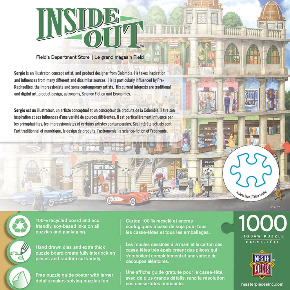 Inside Out - Field's Department Store 1000 Piece Jigsaw Puzzle (ONLINE ORDER ONLY)