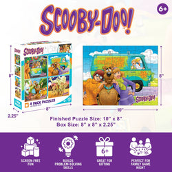 Scooby-Doo! 100 Piece Jigsaw Puzzles 4-Pack