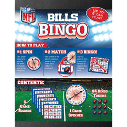 Buffalo Bills Bingo Game (ONLINE ORDER ONLY)