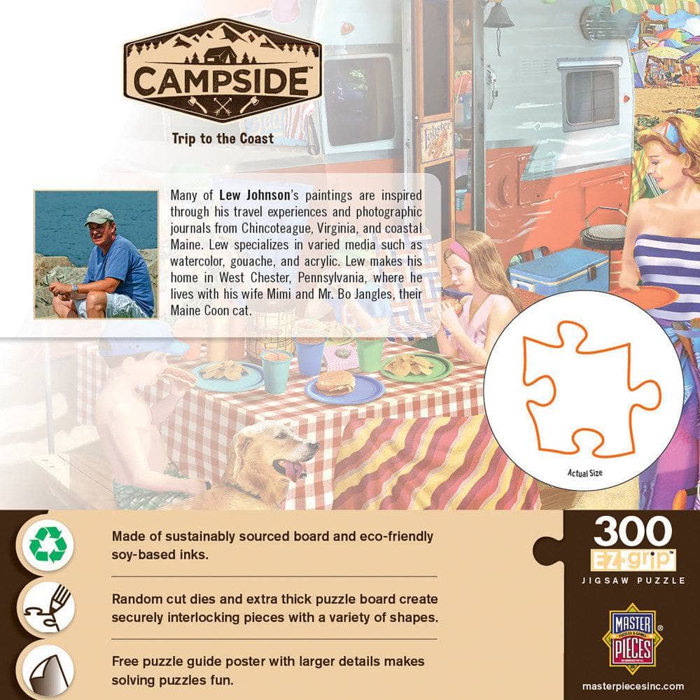 Campside - Trip to the Coast 300 Piece EZ Grip Jigsaw Puzzle (ONLINE ORDER ONLY)