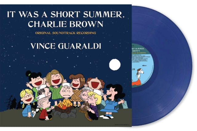 Vince Guaraldi - It Was A Short Summer, Charlie Brown (Colored Vinyl, Blue) [Vinyl] (ONLINE ORDER ONLY)