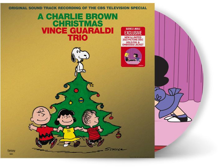 A Charlie Brown Christmas (Original TV Soundtrack) (Limited Edition, Gold Foil Cover, Picture Disc Vinyl) [Vinyl] (ONLINE ORDER ONLY)