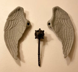Vintage Kenner DC Super Powers Hawkman Wings & Mace 1984 Repro Part 1985 1986 (ONLINE ORDER ONLY)