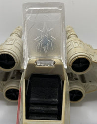 Battle Damaged X-Wing Canopy Glass Cracked | Vintage Star Wars Repro