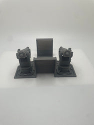 Vintage Star Wars Kenner Rebel Transport Cannons Mount & Base Repro Part 1982 (ONLINE ORDER ONLY)