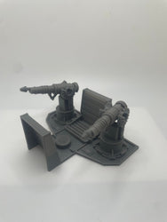 Vintage Star Wars Kenner Rebel Transport Cannons Mount & Base Repro Part 1982 (ONLINE ORDER ONLY)