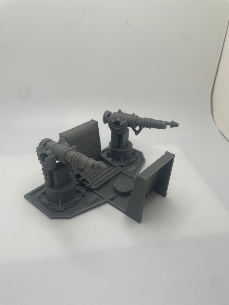 Vintage Star Wars Kenner Rebel Transport Cannons Mount & Base Repro Part 1982 (ONLINE ORDER ONLY)