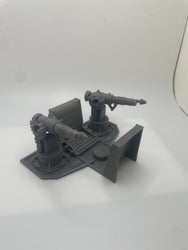 Vintage Star Wars Kenner Rebel Transport Cannons Mount & Base Repro Part 1982 (ONLINE ORDER ONLY)