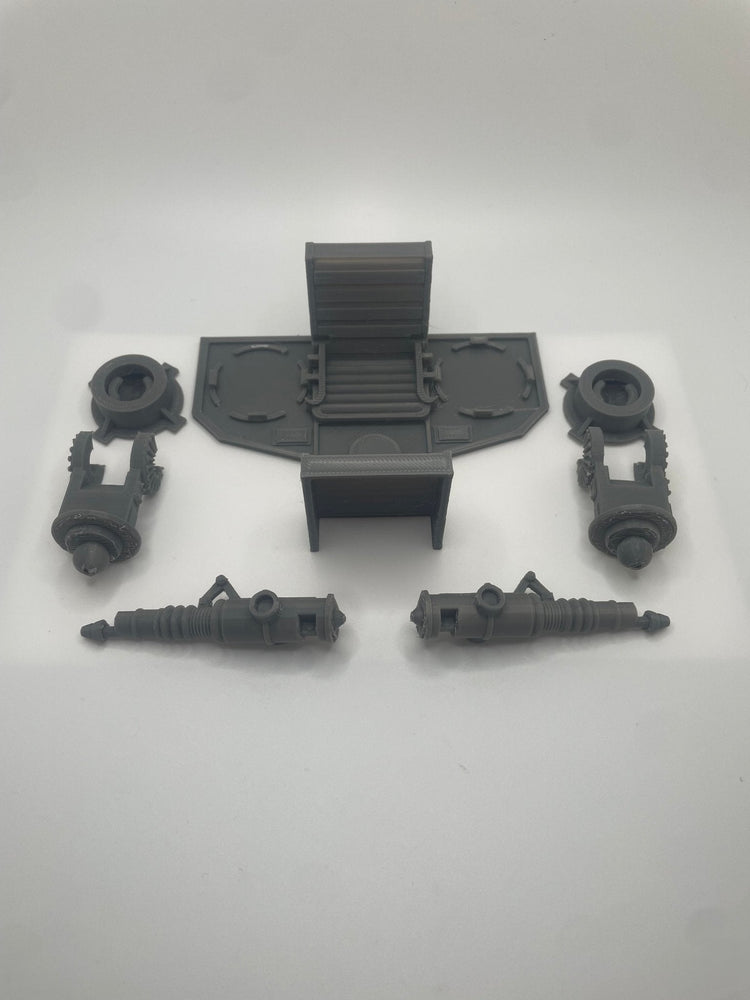 Vintage Star Wars Kenner Rebel Transport Cannons Mount & Base Repro Part 1982 (ONLINE ORDER ONLY)