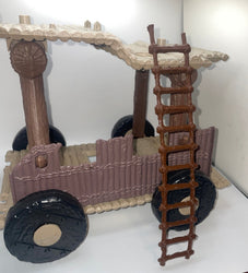 Vintage Star Wars POTF Ewok Battle Wagon Ladder Repro Replacement Part Kenner Toys from Ewok Cartoon (ONLINE ORDER ONLY)