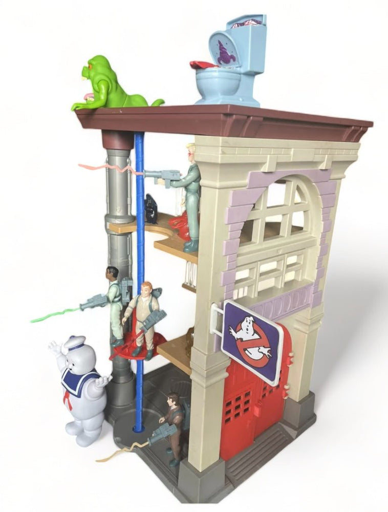 Vintage The Real Ghostbusters Firehouse Reproduction Pole & Base 1987 Real Ghostbusters Cartoon Series (ONLINE ORDER ONLY)