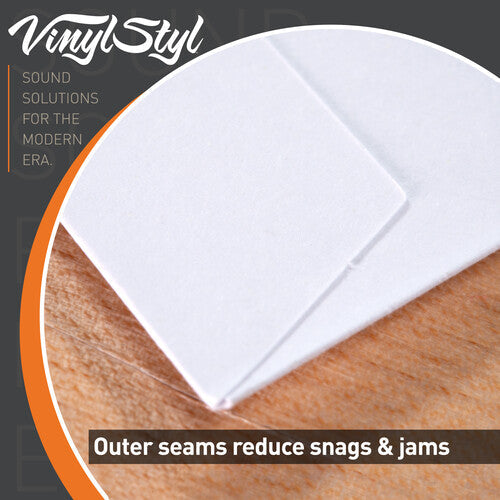 Vinyl Styl® 12 Inch Archival Inner Record Sleeves - HDPE-Lined - 50 Count (White) [Inner Record Sleeves] (ONLINE ORDER ONLY)