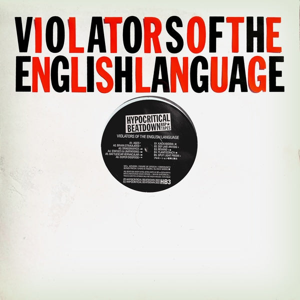 VIOLATORS OF THE ENGLISH LANGUAGE - Violators of the English Language [Vinyl]