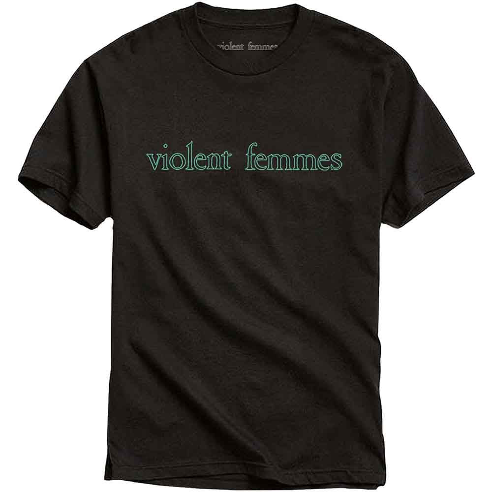 Violent Femmes - Green Vintage Logo [T-Shirt] (ONLINE ORDER ONLY)