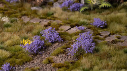 Gamers Grass Tufts: Violet Flowers- Wild (ONLINE ORDER ONLY)