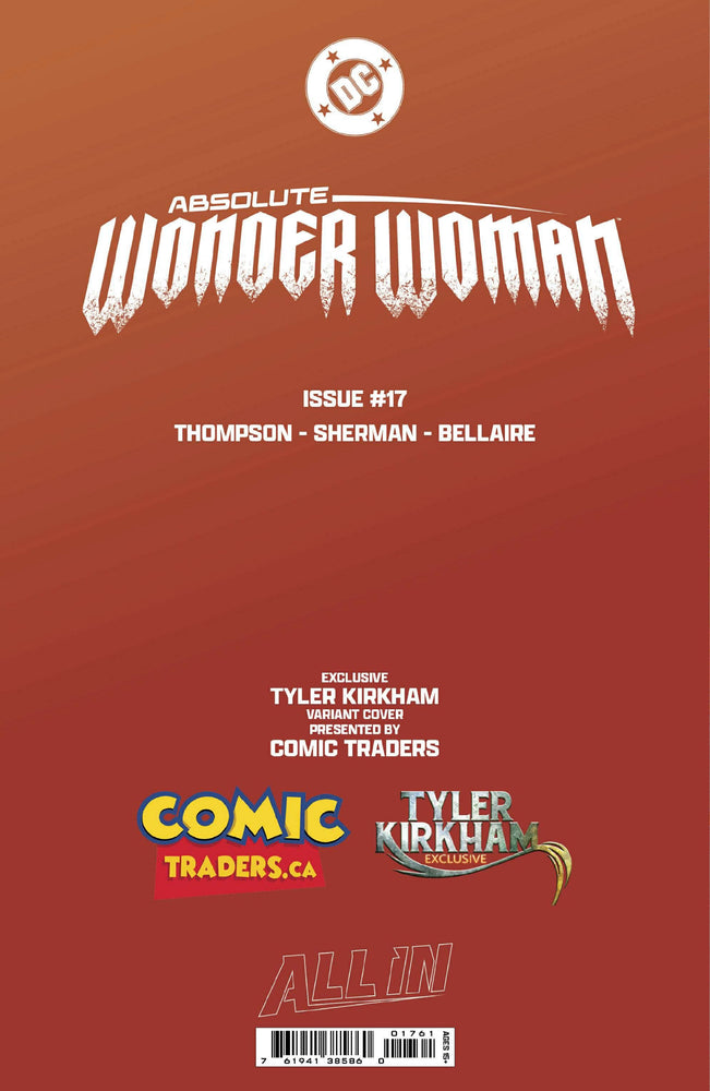 ABSOLUTE WONDER WOMAN #17 TYLER KIRKHAM EXCLUSIVE VIRGIN VAR (02/25/2026) (ONLINE ORDER ONLY)