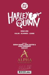 Harley Quinn #58 Sorah Suhng Exclusive Virgin Var (01/28/2026) (ONLINE ORDER ONLY)