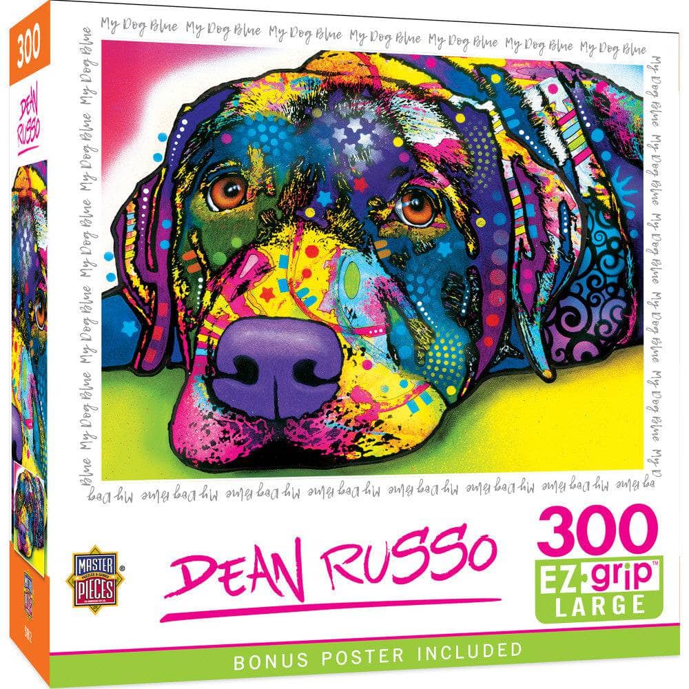 Dean Russo - My Dog Blue 300 Piece EZ Grip Jigsaw Puzzle (ONLINE ORDER ONLY)