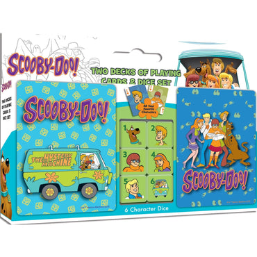 Scooby Doo 2-pack Playing Cards & Dice Set (ONLINE ORDER ONLY)