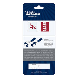 Alabama Crimson Tide - Pacifier Clip 2-Pack (ONLINE ORDER ONLY)