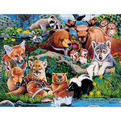 World of Animals - Forest Friends 100 Piece Jigsaw Puzzle (ONLINE ORDER ONLY)