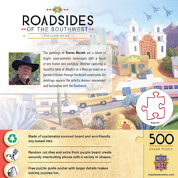 Roadsides of the Southwest - Land of AZ 500 Piece Jigsaw Puzzle (ONLINE ORDER ONLY)