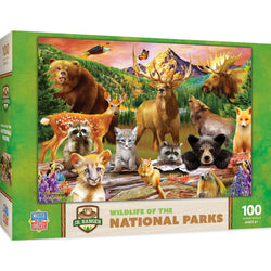 Wildlife of the National Parks - 100 Piece Jigsaw Puzzle (ONLINE ORDER ONLY)