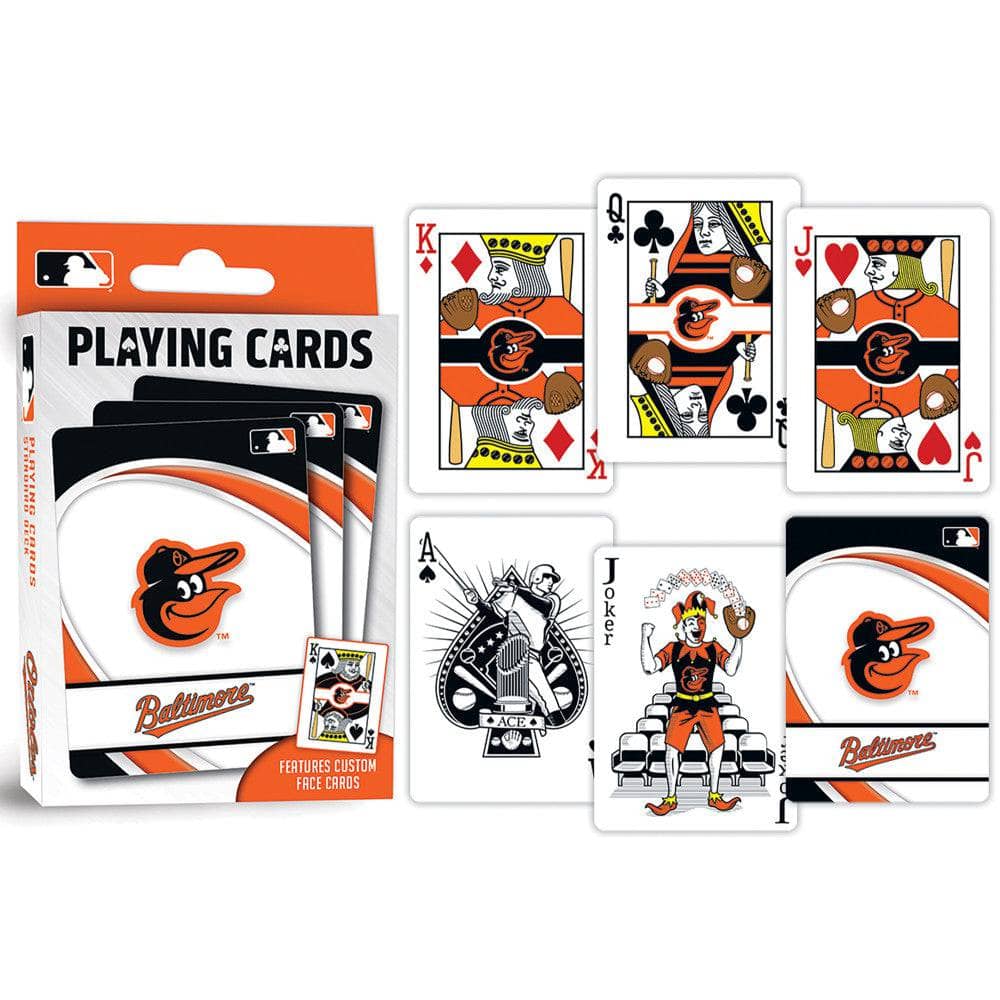 Baltimore Orioles Playing Cards - 54 Card Deck (ONLINE ORDER ONLY)