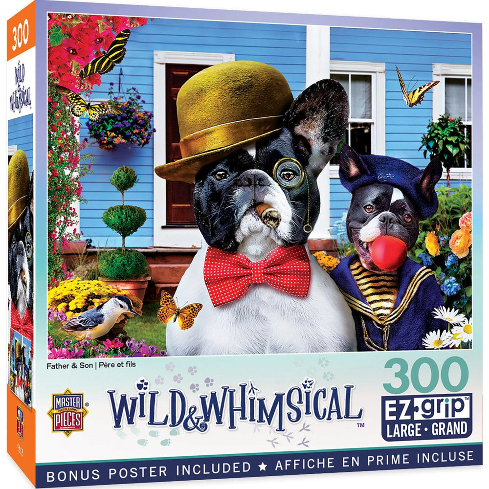 Wild & Whimsical - Father & Son 300 Piece EZ Grip Jigsaw Puzzle (ONLINE ORDER ONLY)