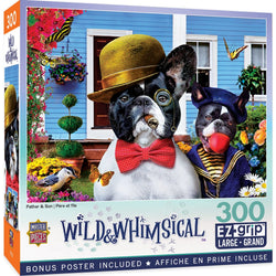 Wild & Whimsical - Father & Son 300 Piece EZ Grip Jigsaw Puzzle (ONLINE ORDER ONLY)