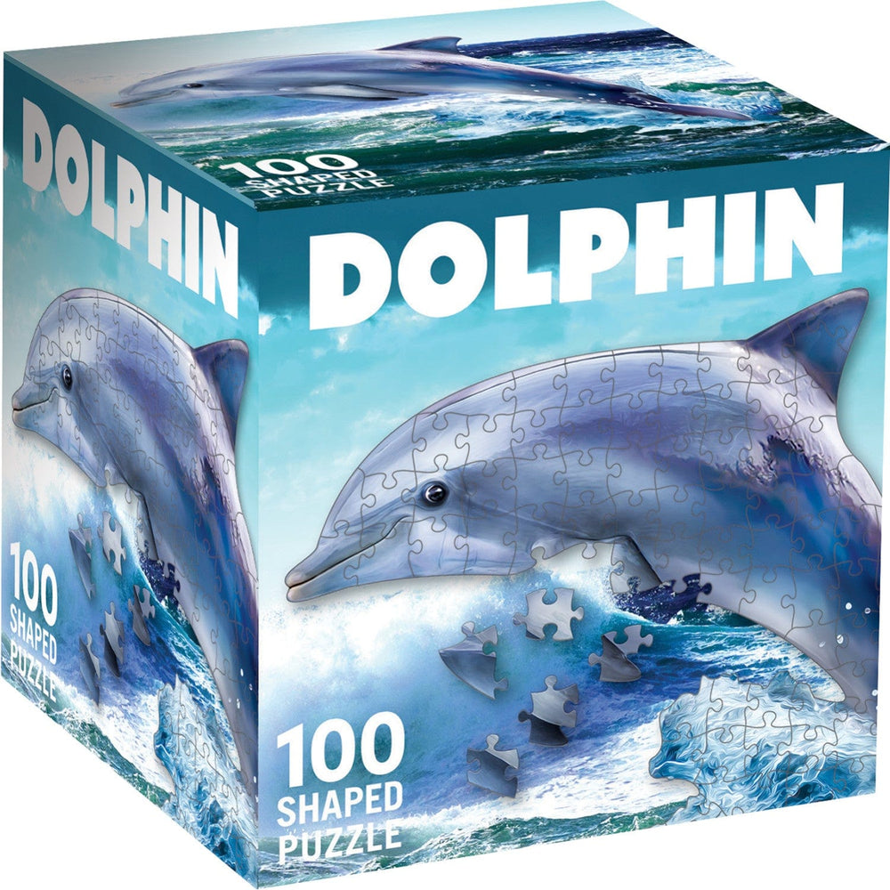 Dolphin 100 Piece Shaped Jigsaw Puzzle (ONLINE ORDER ONLY)