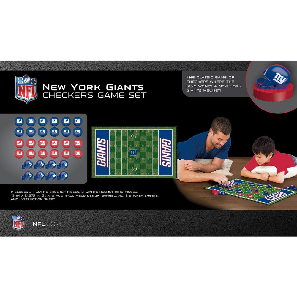 New York Giants Checkers Board Game (ONLINE ORDER ONLY)