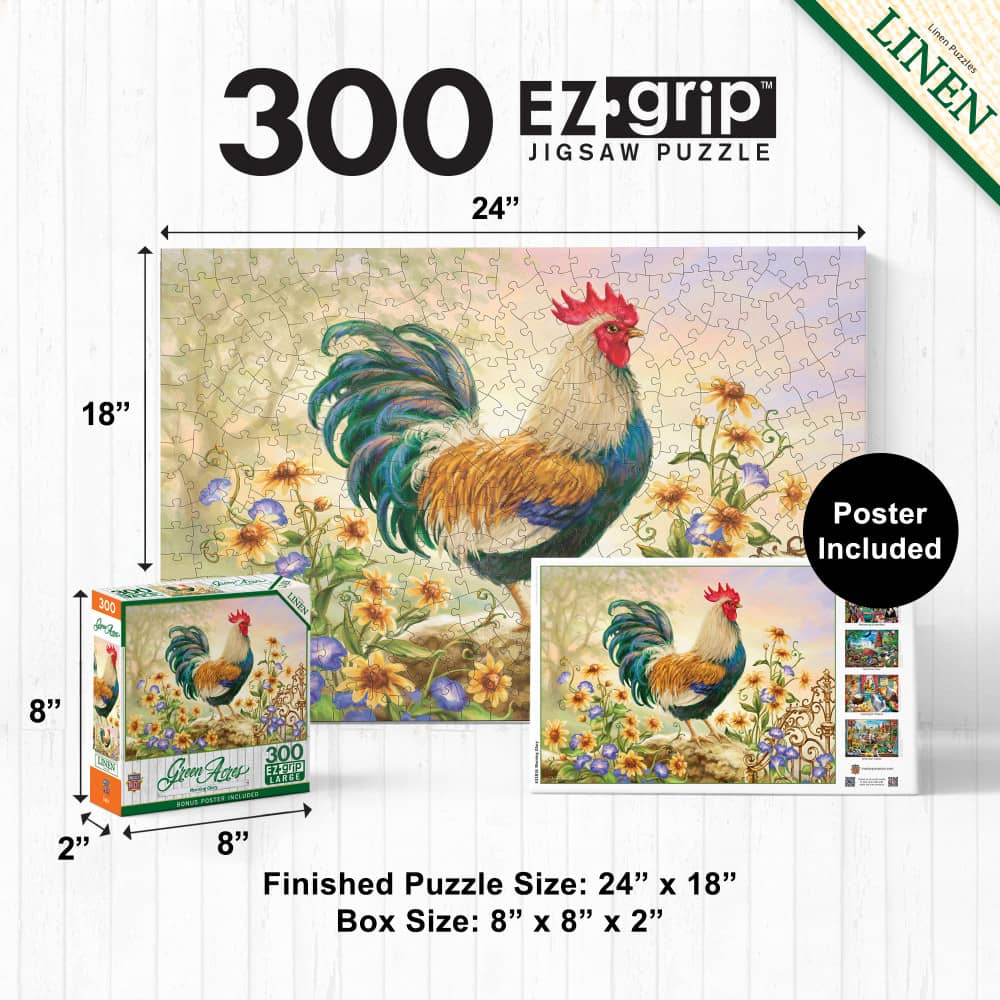 Green Acres - Morning Glory 300 Piece EZ Grip Jigsaw Puzzle
