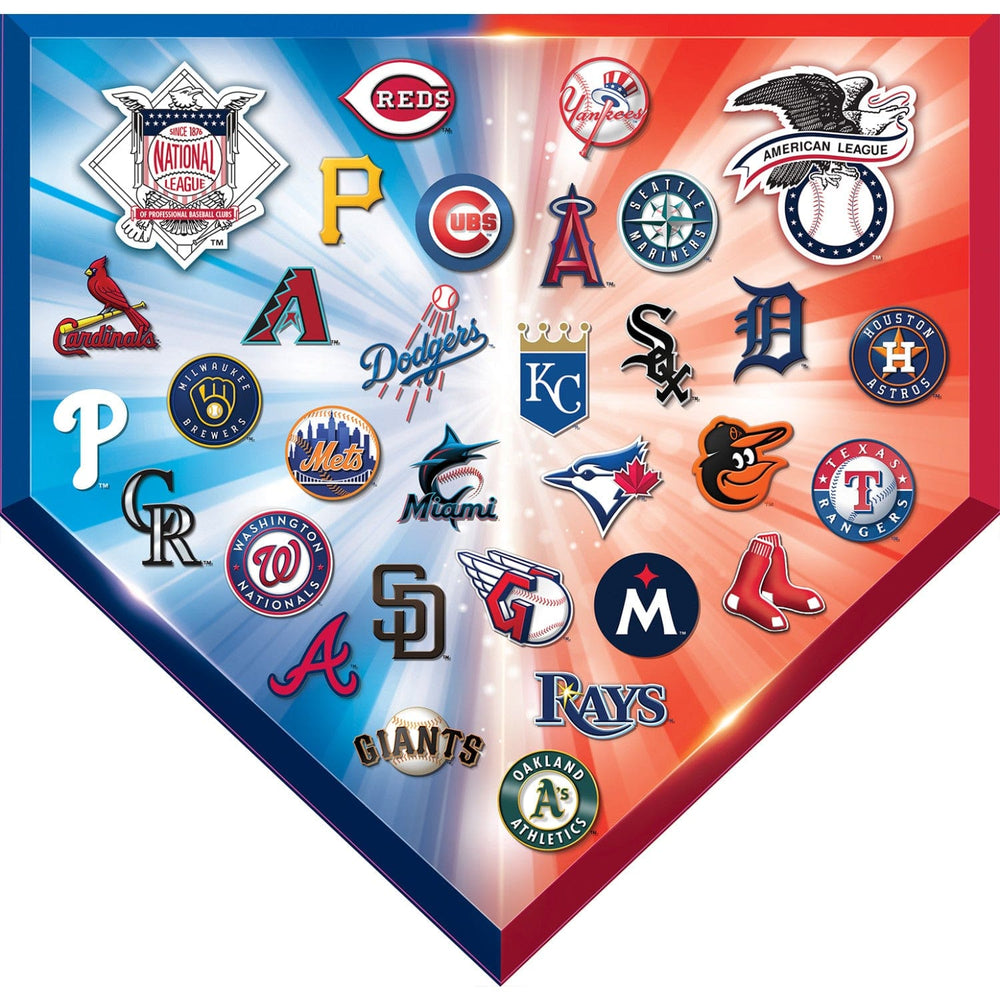 MLB - Home Plate 500 Piece Shaped Jigsaw Puzzle (ONLINE ORDER ONLY)