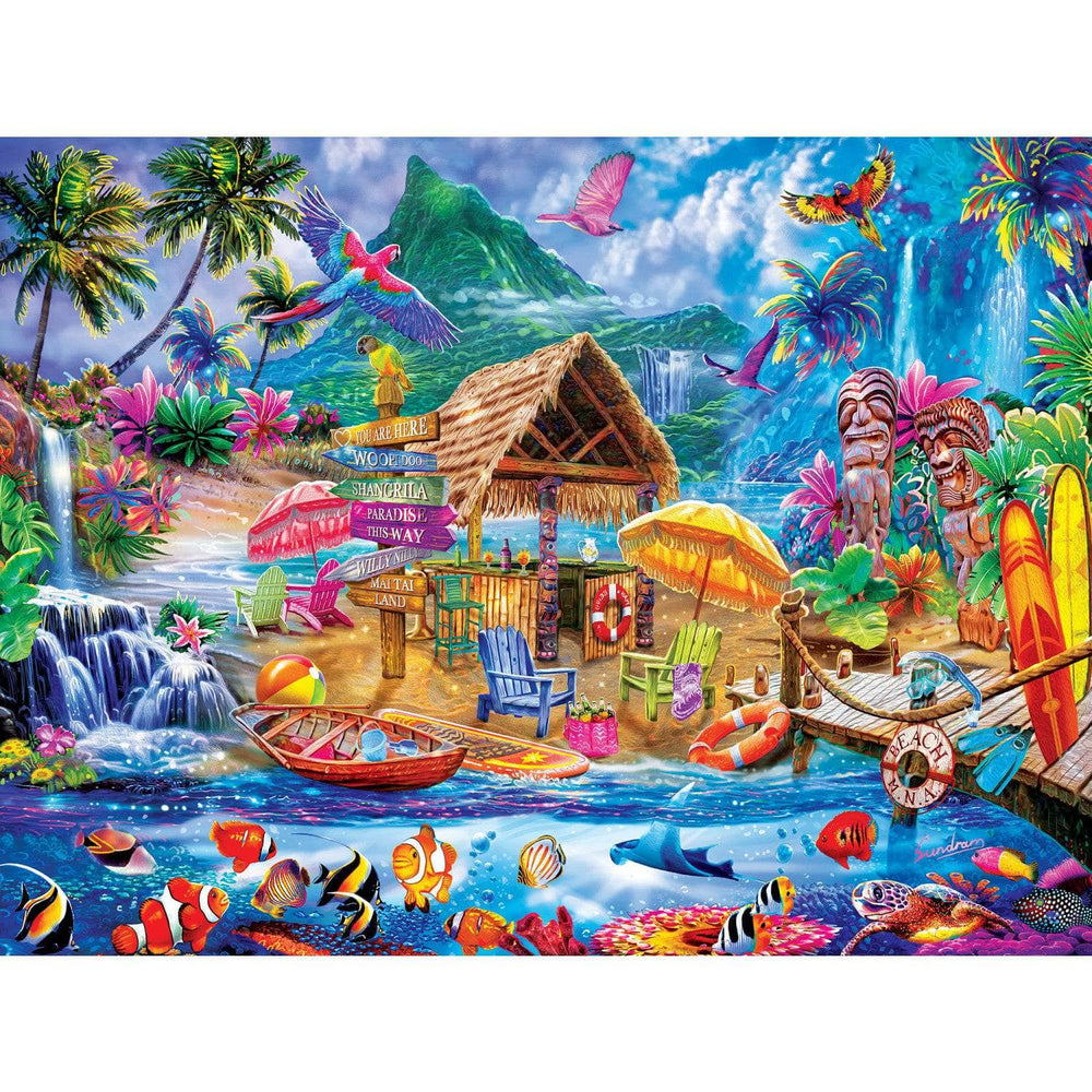 Tropics - Hidden Cove 300 Piece EZ Grip Jigsaw Puzzle (ONLINE ORDER ONLY)