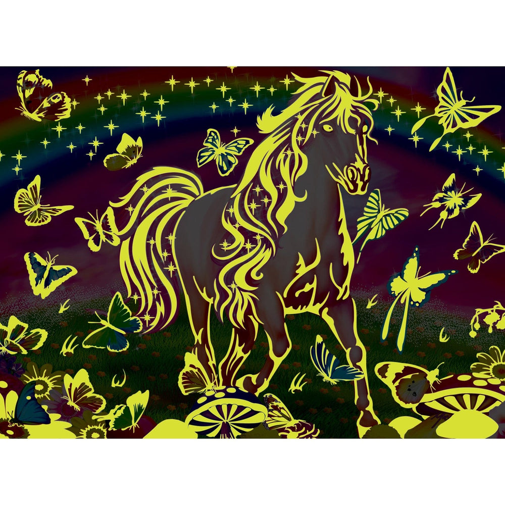 Glow in the Dark - Rainbow World 60 Piece Jigsaw Puzzle (ONLINE ORDER ONLY)
