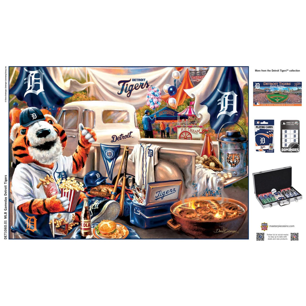 Detroit Tigers - Gameday 1000 Piece Jigsaw Puzzle (ONLINE ORDER ONLY)