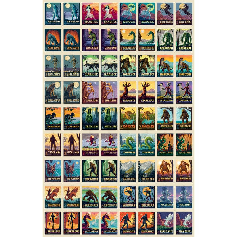 Legends of the National Parks Memory Game