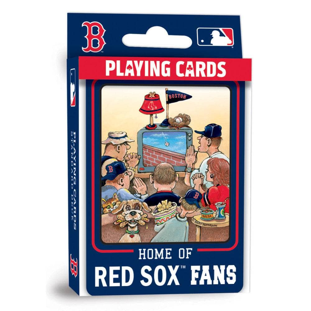 Boston Red Sox Fan Deck Playing Cards - 54 Card Deck