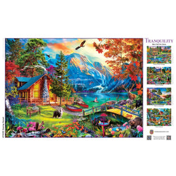 Tranquility - Soaring Sunset 1000 Piece Jigsaw Puzzle (ONLINE ORDER ONLY)