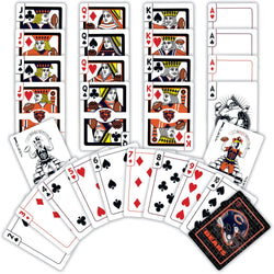 Chicago Bears Neon Playing Cards - 54 Card Deck (ONLINE ORDER ONLY)