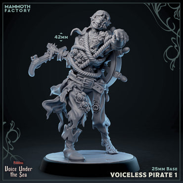 Voiceless Pirate 1 (Undead Pirate) (Online Only)