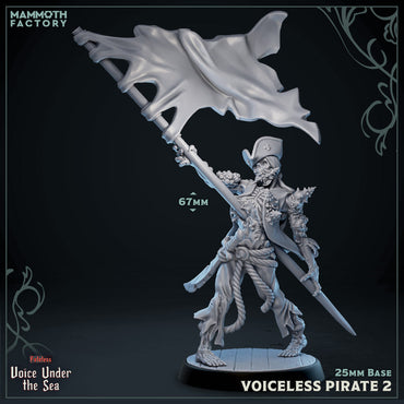 Voiceless Pirate 2 (Undead Pirate) (Online Order Only)