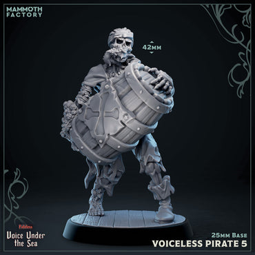 Voiceless Pirate 5 (Undead Pirate) (Online Order Only)