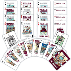Texas A&M Aggies Fan Deck Playing Cards - 54 Card Deck (ONLINE ORDER ONLY)