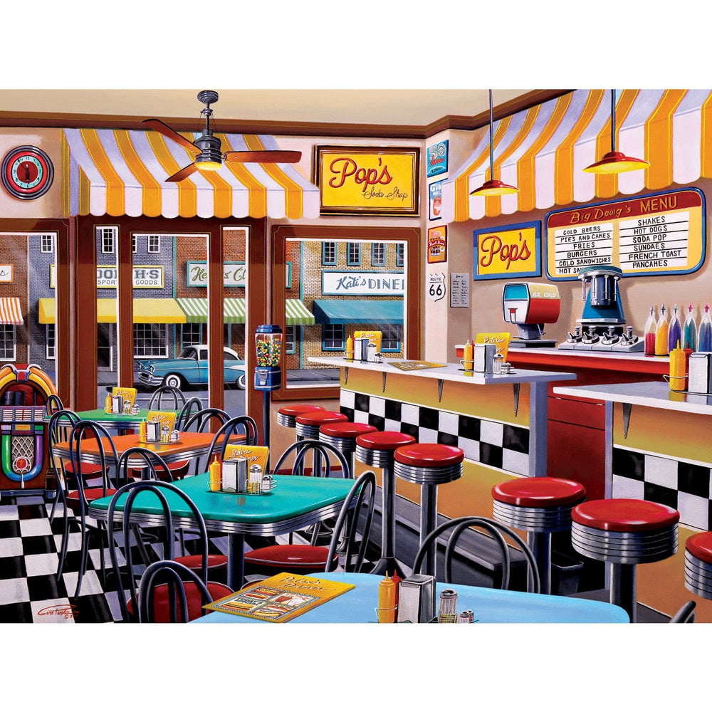 Shopkeepers - Pop's Soda Fountain 750 Piece Jigsaw Puzzle (ONLINE ORDER ONLY)