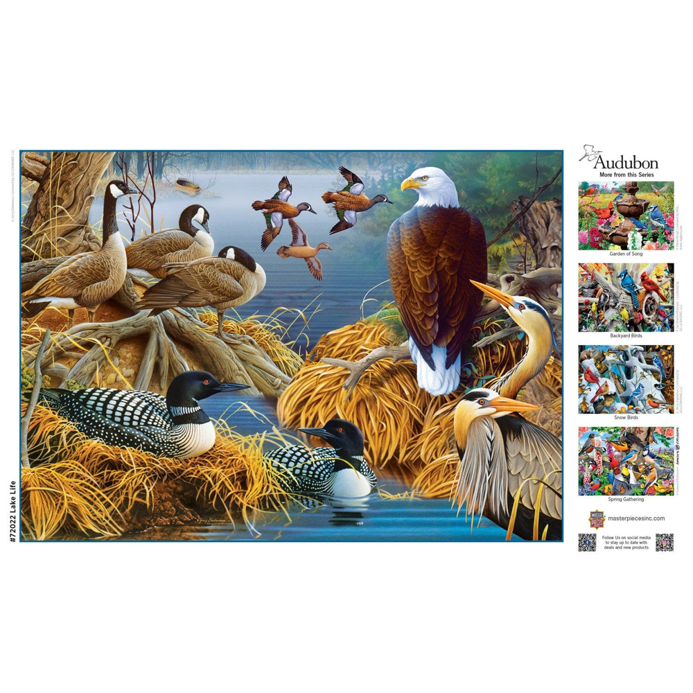 Audubon - Lake Life 1000 Piece Jigsaw Puzzle (ONLINE ORDER ONLY)